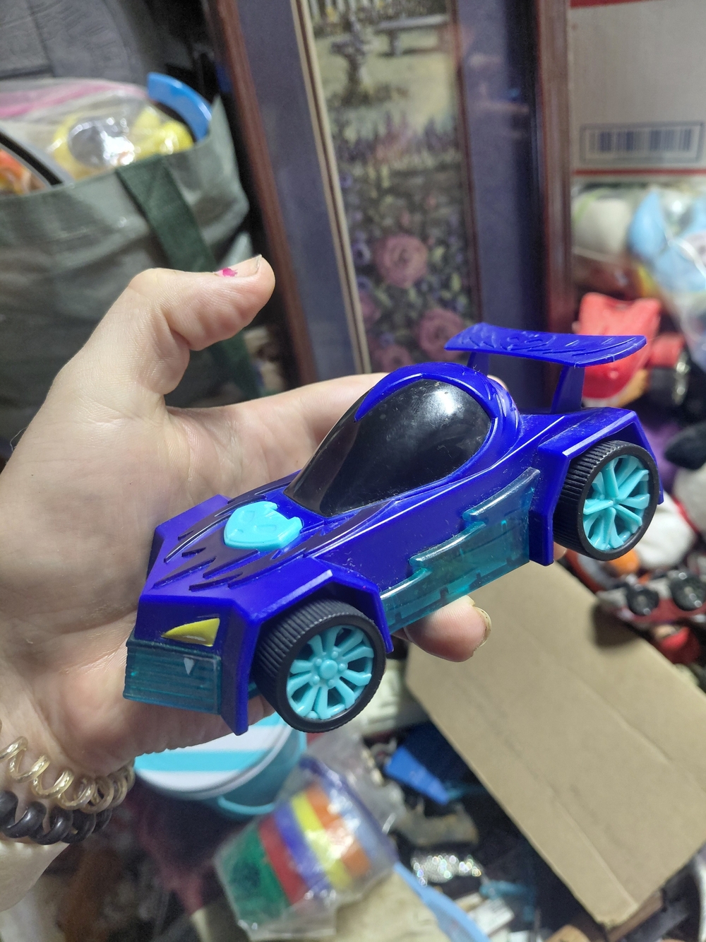 the PJ Masks Glow Wheelers Cat-Car- untested